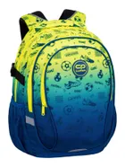 CoolPack, Factor X, plecak szkolny, 4-komorowy, Football 2T