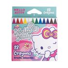 CoolPack, Hello Kitty, Pink, kredki świecowe, 12 kolorów
