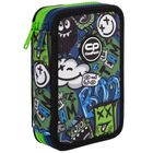 CoolPack, Jumper 2, piórnik rozkładany, podwójny, z wyposażeniem, Monster Team