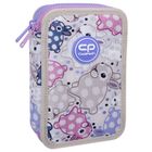 CoolPack, Jumper 2, piórnik rozkładany, podwójny, z wyposażeniem, White Bunny