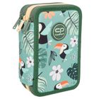 CoolPack, Jumper 3, piórnik rozkładany, potrójny, z wyposażeniem, Toucans
