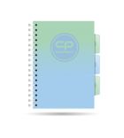 CoolPack, kołozeszyt A5, 100 kartek, kratka, Gradient Mojito, 1 szt.