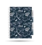 CoolPack, kołozeszyt A5, 100 kartek, kratka, Street Life, 1 szt.