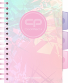 CoolPack, kołozeszyt, A5, Tie Dye, 1 szt.