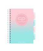 CoolPack, kołozeszyt B5, 100 kartek, kratka, Gradient Strawberry, 1 szt.