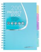 Coolpack, kołozeszyt B5, 200 kartek, kratka, pastel powder blue, 1 szt.