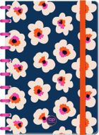 CoolPack, kołozeszyt z gumką B5, 100 kartek, flores nina, 1 szt.