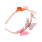 Coralico, opaska z motylkami