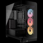 Corsair, obudowa, FRAME 4500X LX-R RGB, Black, Mid Tower ATX