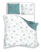 Cottage Home, Dmuchawce, 2-częściowy komplet pościeli bawełnianej, 140-200 cm