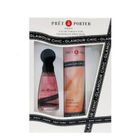 Coty, Pret A Porter Glamour Chic, zestaw, woda toaletowa, spray, 50 ml + dezodorant, spray, 200 ml