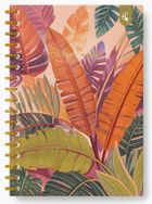 Cozywood, kołonotatnik ozdobny, B5, 160 kartek, kratka, Dżungla