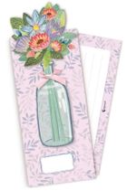 Cozywood, koperta upominkowa, Pop-Up, Kwiaty, fioletowy