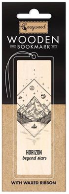 Cozywood, zakładka do książek drewniana, Horyzont