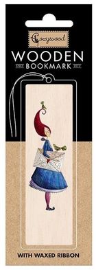 Cozywood, zakładka do książek drewniana, List