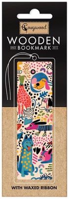 Cozywood, zakładka do książek drewniana, Szalone psy