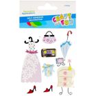 Craft With Fun, ozdoba dekoracujna, naklejki, garderoba