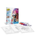 Crayola, Color Wonder, Mess Free, Księżniczki Disneya, kolorowanka z niebrudzącymi magicznymi flamastrami, 4 szt.