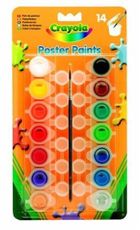 Crayola, farby plakatowe, 14 szt.