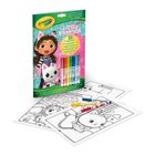 Crayola, Koci Domek Gabi, kolorowanka z łamigłówkami i flamastrami