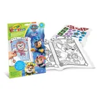 Crayola, Mini Kids, Psi Patrol, Kształty i kolory, kolorowanka z naklejkami
