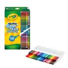 Crayola, Super Tips, flamastry zmywalne, 50 szt.