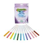 Crayola, Super Tips, flamastry zmywalne, pastelowe, 12 szt.