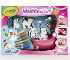 Crayola, Washimals, Pieski i kotki, zmywalny zestaw do kolorowania