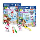 Crayola, Washimals, Psi Patrol, figurki do kolorowania zmywalnymi flamastrami, 2 szt.