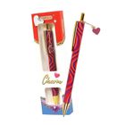 Cresco, Charm, długopis z zawieszką, w etui, serce czerwone
