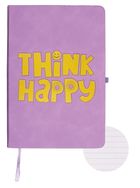 Cresco, notatnik, A5, 96 kartek, linia, Think Happy, 1 szt.
