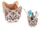 Cresco, przybornik organizer na biurko, Kot