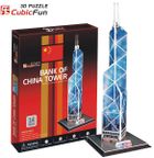 Cubic Fun, Budynek Bank Of China, puzzle 3D