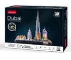 Cubic Fun, Dubaj, puzzle 3D LED, 182 elementy