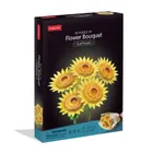 Cubic Fun, Duży bukiet kwiatów, słoneczniki, puzzle 3D, 180 elementów