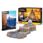 Cubic Fun, National Geographic, Bazylika Św. Piotra, puzzle 3D, 101 elementów
