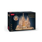 Cubic Fun, Sagrada Familia, puzzle 3D, LED, 696 elementów