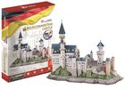 Cubic Fun, Zamek Neuschwanstein, puzzle 3D, 128 elementów