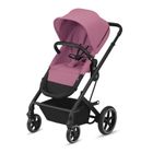 Cybex, Balios S Lux, wózek spacerowy, BLK, Magnolia Pink