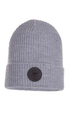 Czapka chłopięca, jasnoszara, Ambra