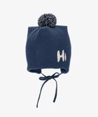 Czapka chłopięca, wiązana granatowa, Iltom