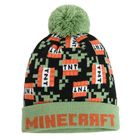 Czapka chłopięca z pomponem, mix, Minecraft