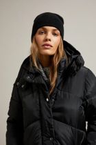 Czapka damska, czarna, Moodo