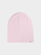 Czapka damska, różowa, 4F