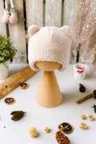 Czapka dziecięca, beżowa, Iltom