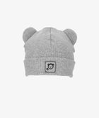 Czapka dziecięca, prążkowana, szara, Iltom