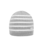Czapka dziecięca, szaro-białe paski, Döll