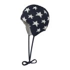 Czapka dziecięca, wiązana, granatowa, Döll