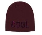 Czapka dziewczęca, bordowa, Cool, Tom Tailor