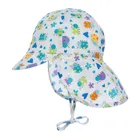 Czapka dziewczęca safari, biała, Döll